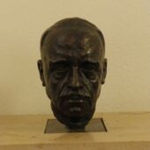 Photograph of a bust.