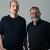 Portrait photo of Nils Riecken and Michael Zank